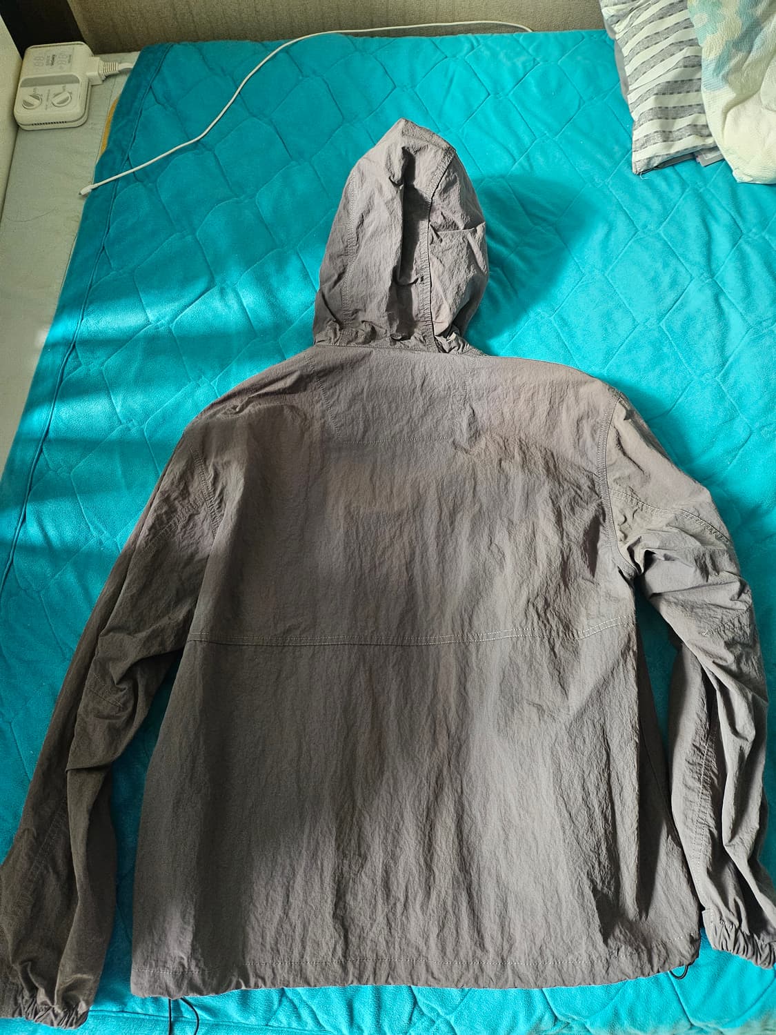 에스피오나지 바람막이 ray yacht parka gray 상품이미지2