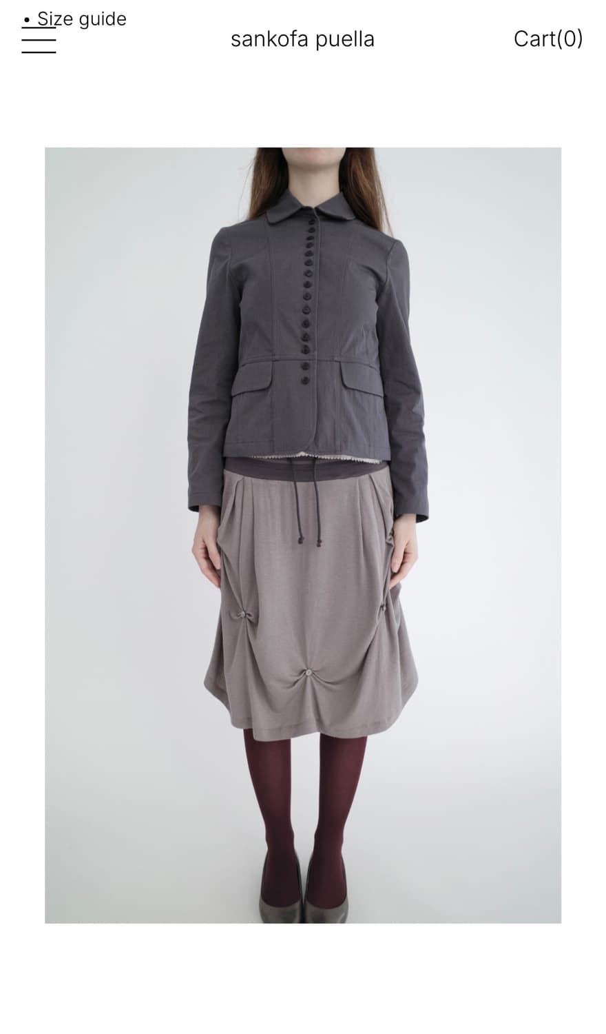 Sankofa Puella Multiple button jacket 상품이미지4