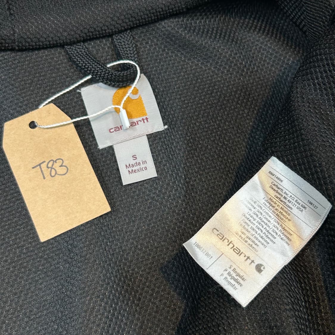 S) 칼하트 레인디펜더 워크웨어 써멀 후드집업 T83 상품이미지8