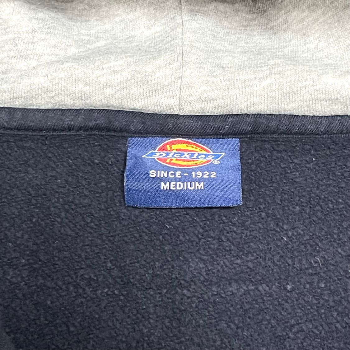 디키즈 사이드 프린팅 네이비 기모 후드집업 남성M  상품이미지5