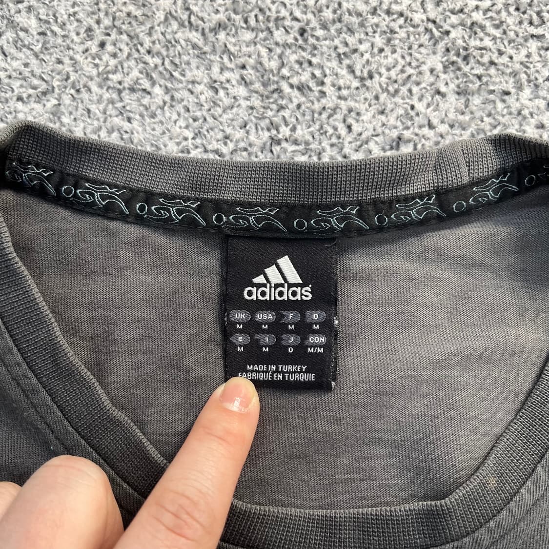 M 아디다스 프린팅 반팔 티셔츠 0327M 상품이미지2