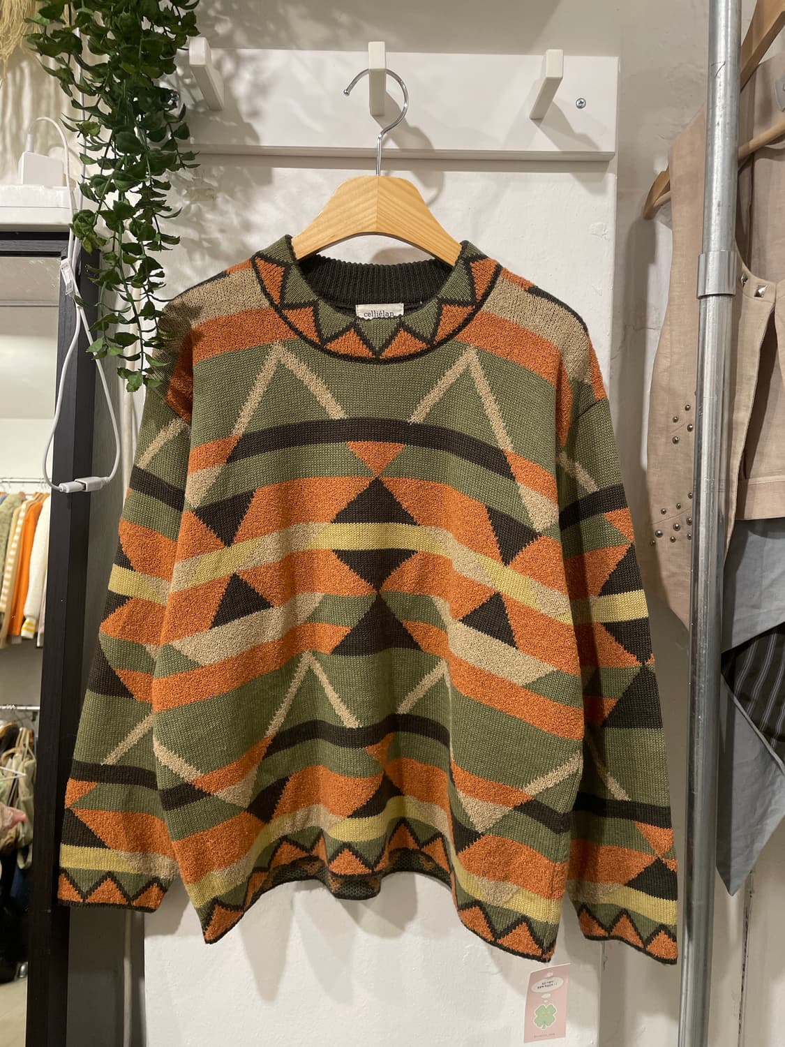 히피 패턴 니트 상품이미지7