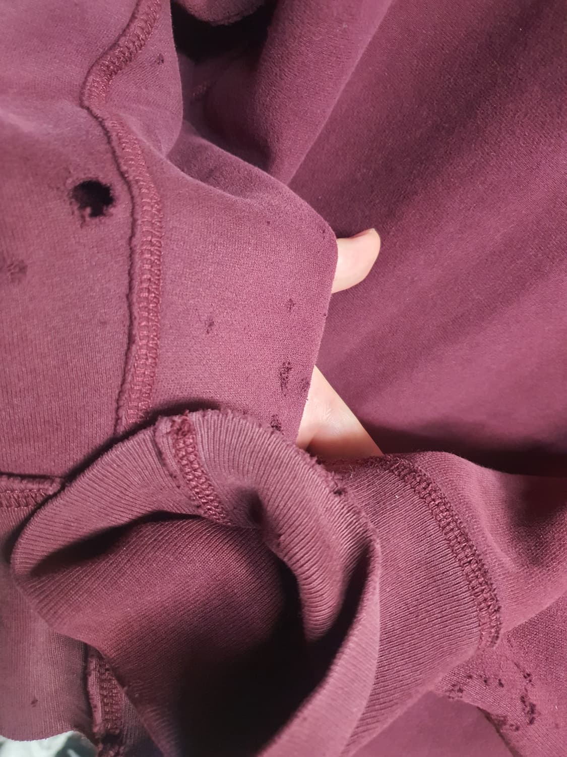 아베크롬비 빈티지 데미지 후드집업  상품이미지8