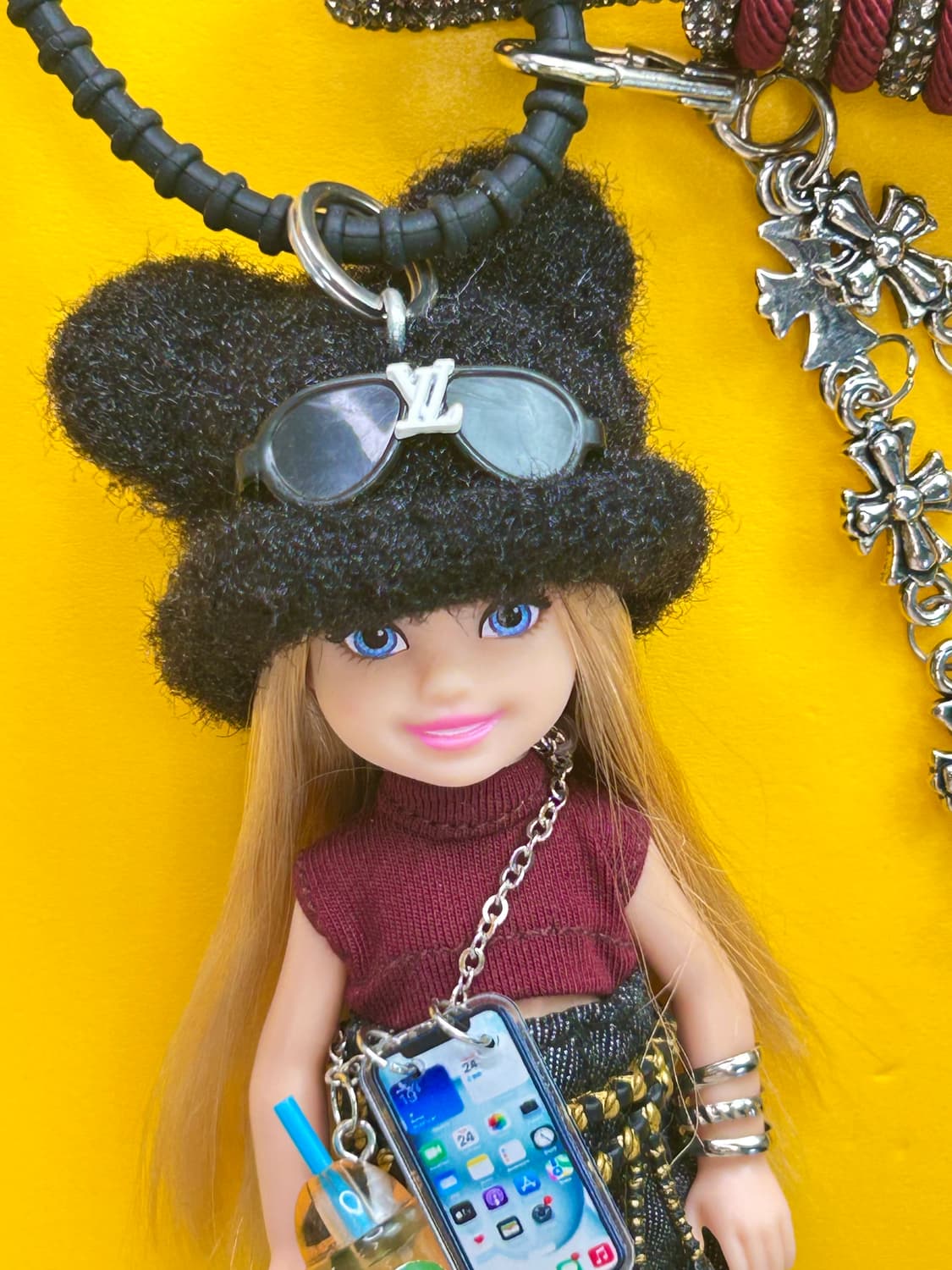 (29)바비키링 정품USA 마텔사 바비인형 커스텀키링 상품이미지3