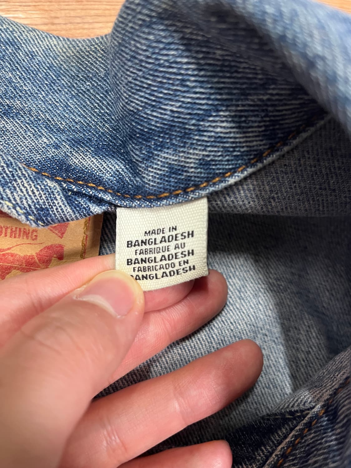 리바이스 데님 트러커 자켓 청자켓 상품이미지3