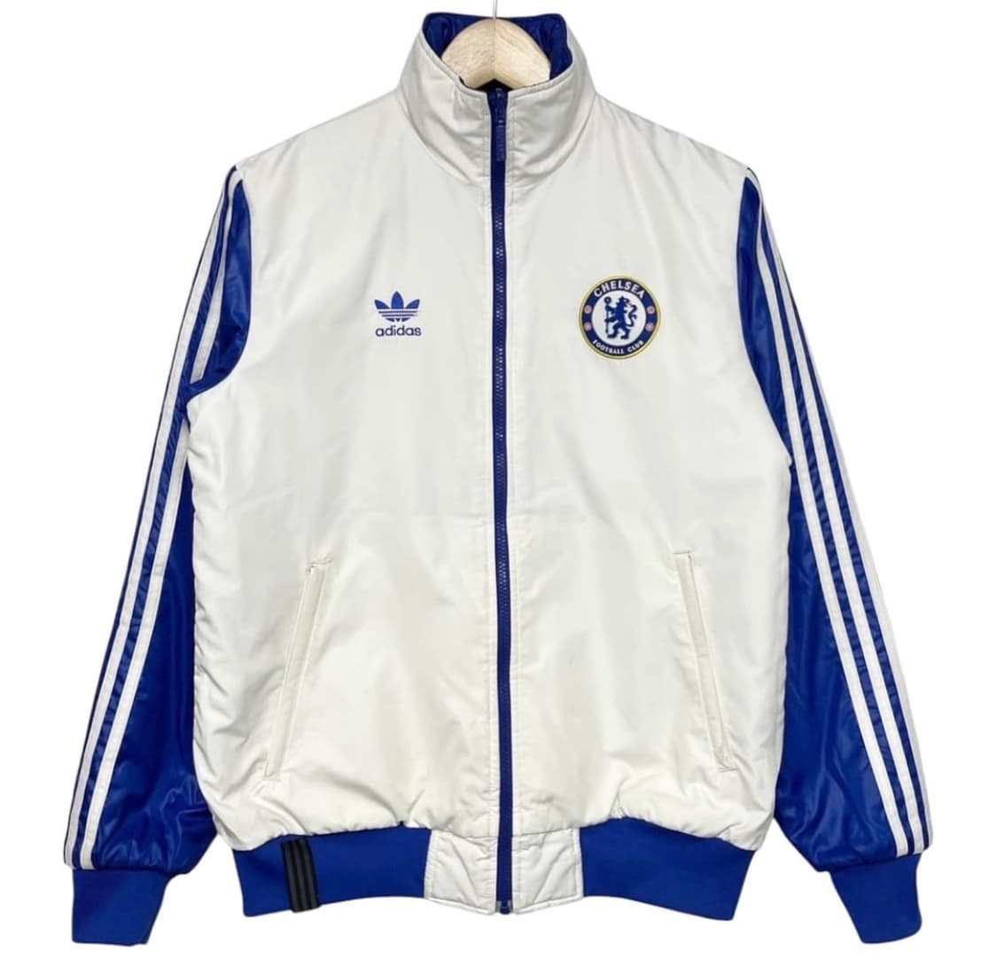 아디다스 첼시 리버서블 패디드 점퍼 화이트 상품이미지2