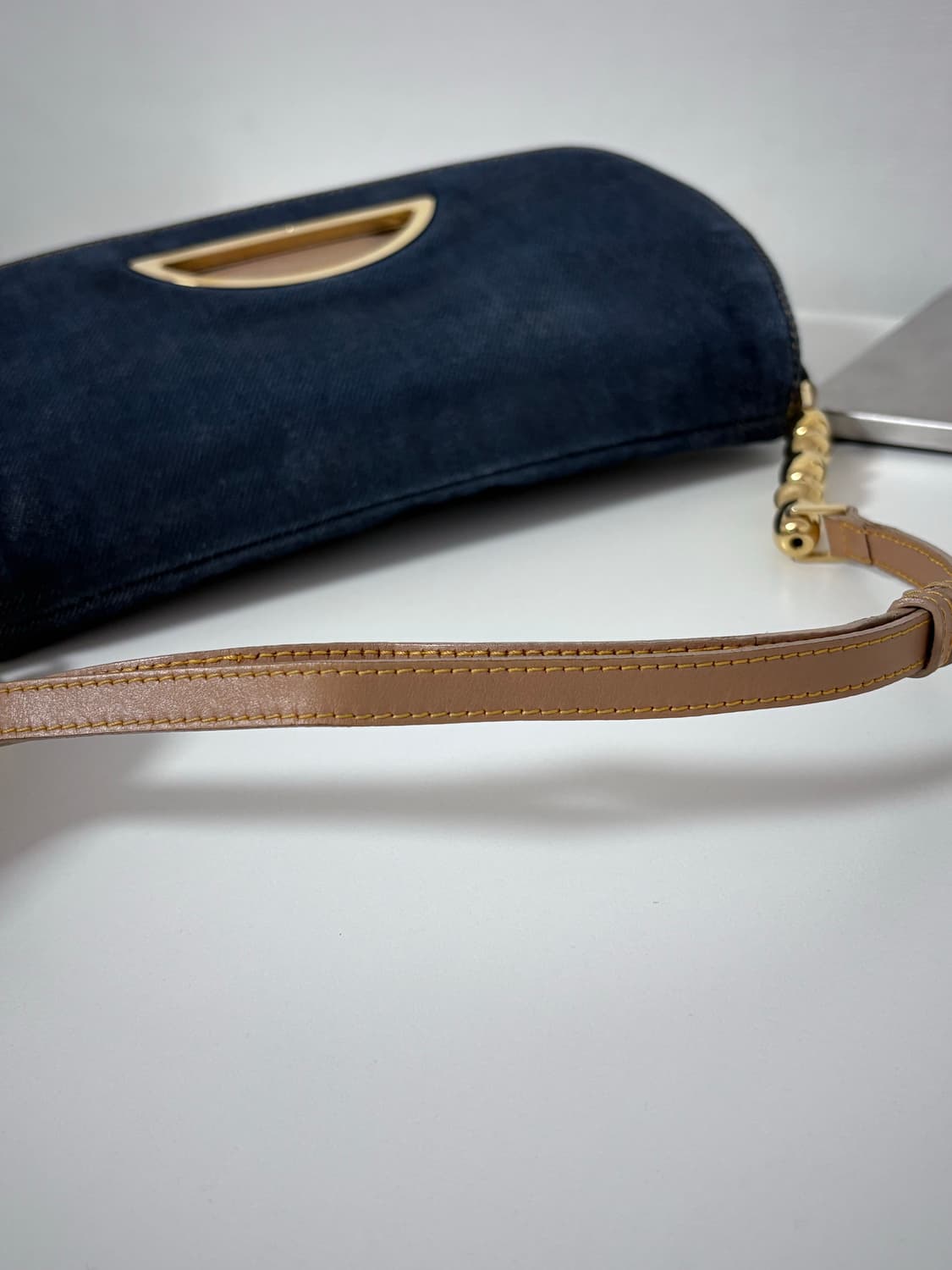 디올 데님 마리스 숄더백 상품이미지5