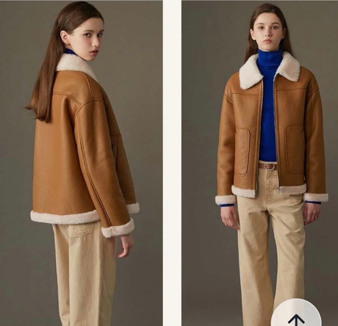 리오벨 호주산 양모 무스탕 55 상품이미지2