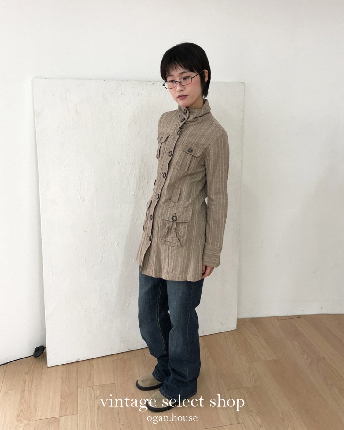 vintage washed straight denim pants 상품이미지7