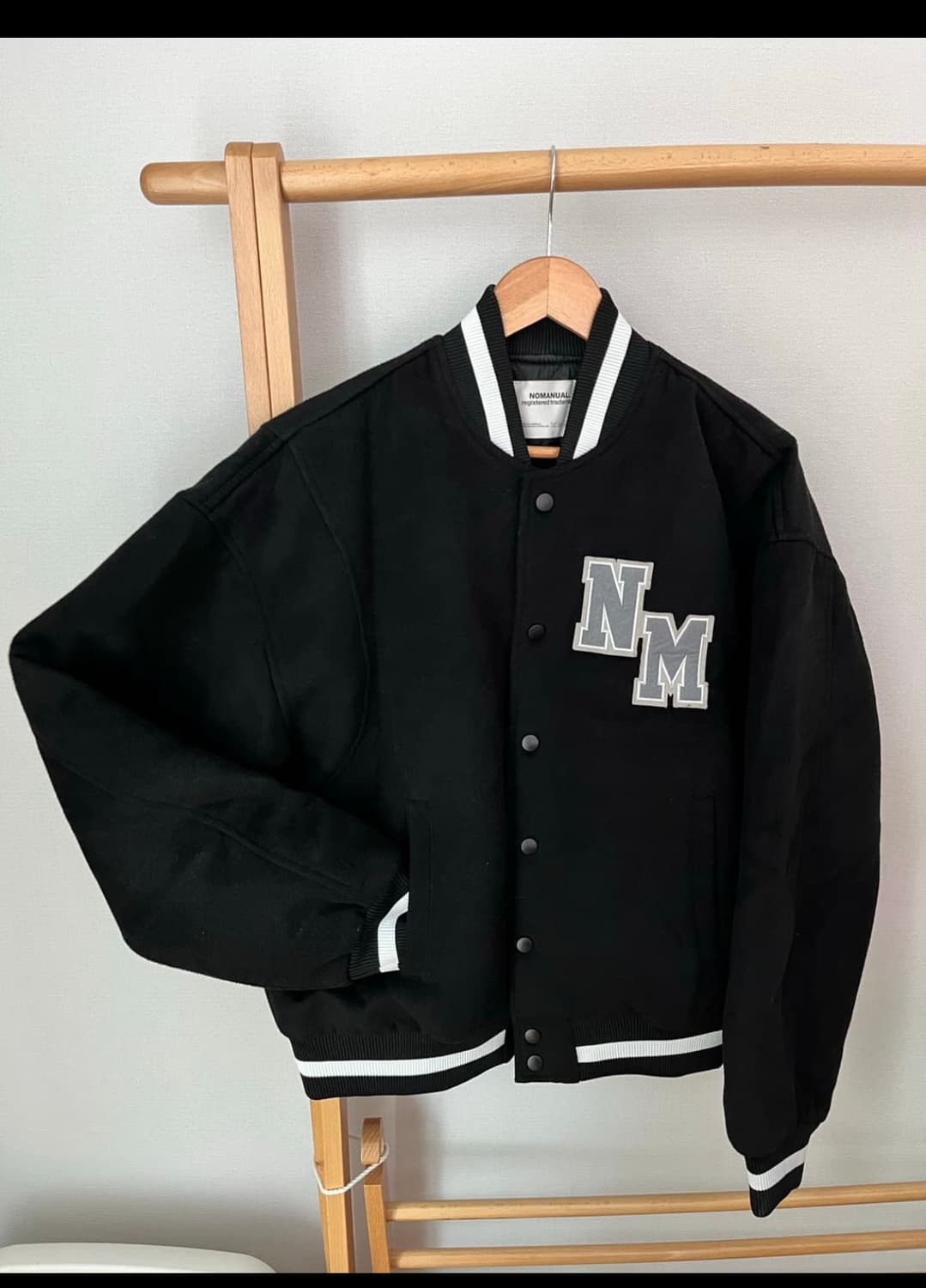 노매뉴얼 바시티 자켓 M 상품이미지4