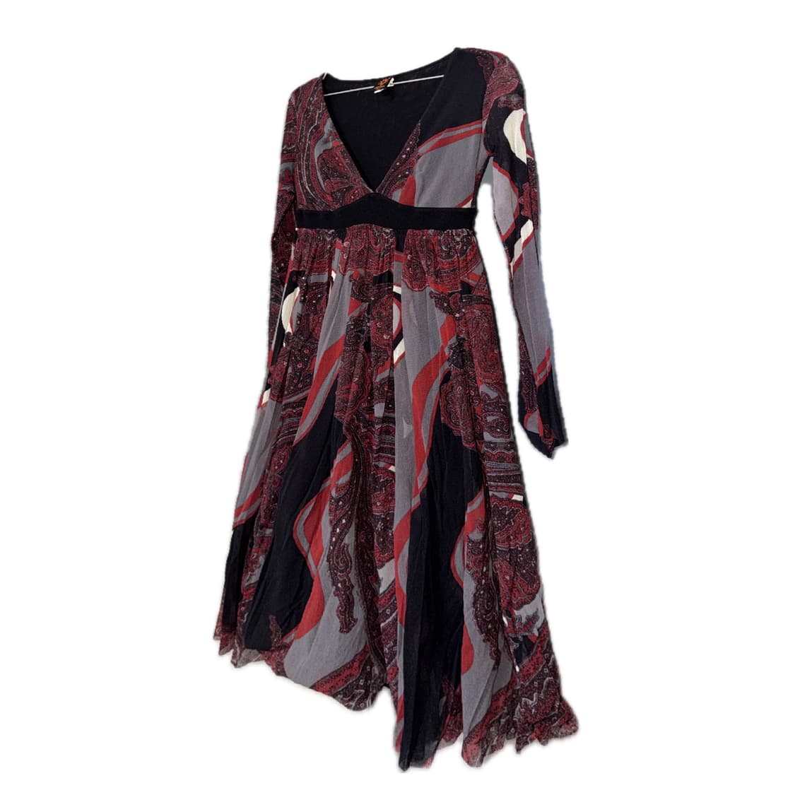 00‘s 장폴고티에 페이즐리 메쉬 드레스 상품이미지3