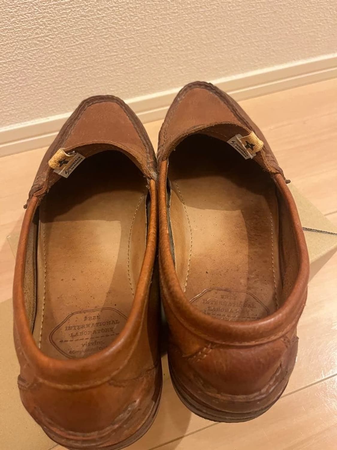 비즈빔 visvim 브라운 로퍼 상품이미지3