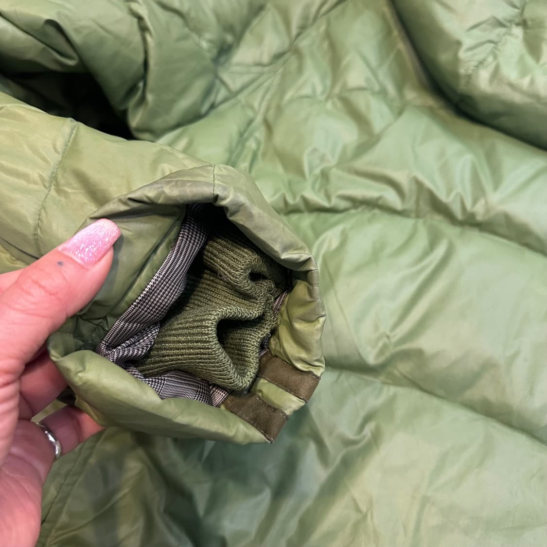 프레드페리 다운 필드 푸퍼 패딩 자켓M-L 상품이미지7