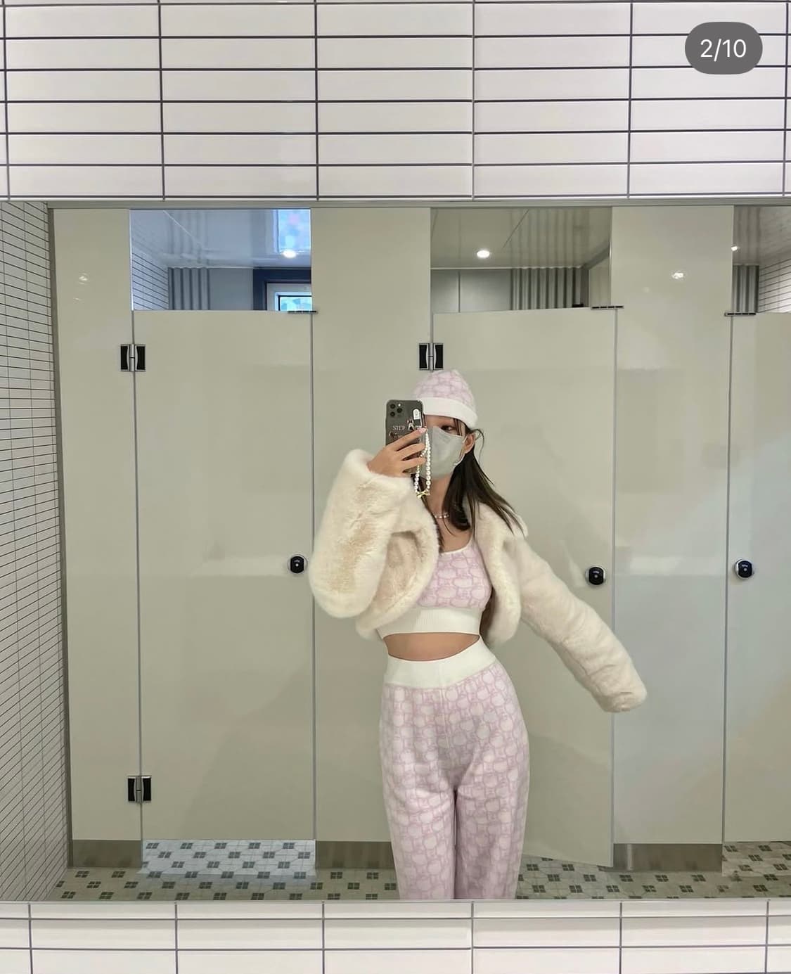 코튼캔디클래식 니트셋업 상품이미지1