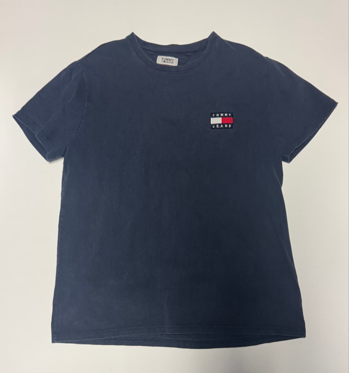 타미 Tommy 진스 로고 반팔 티셔츠 XL 네이비 상품이미지1