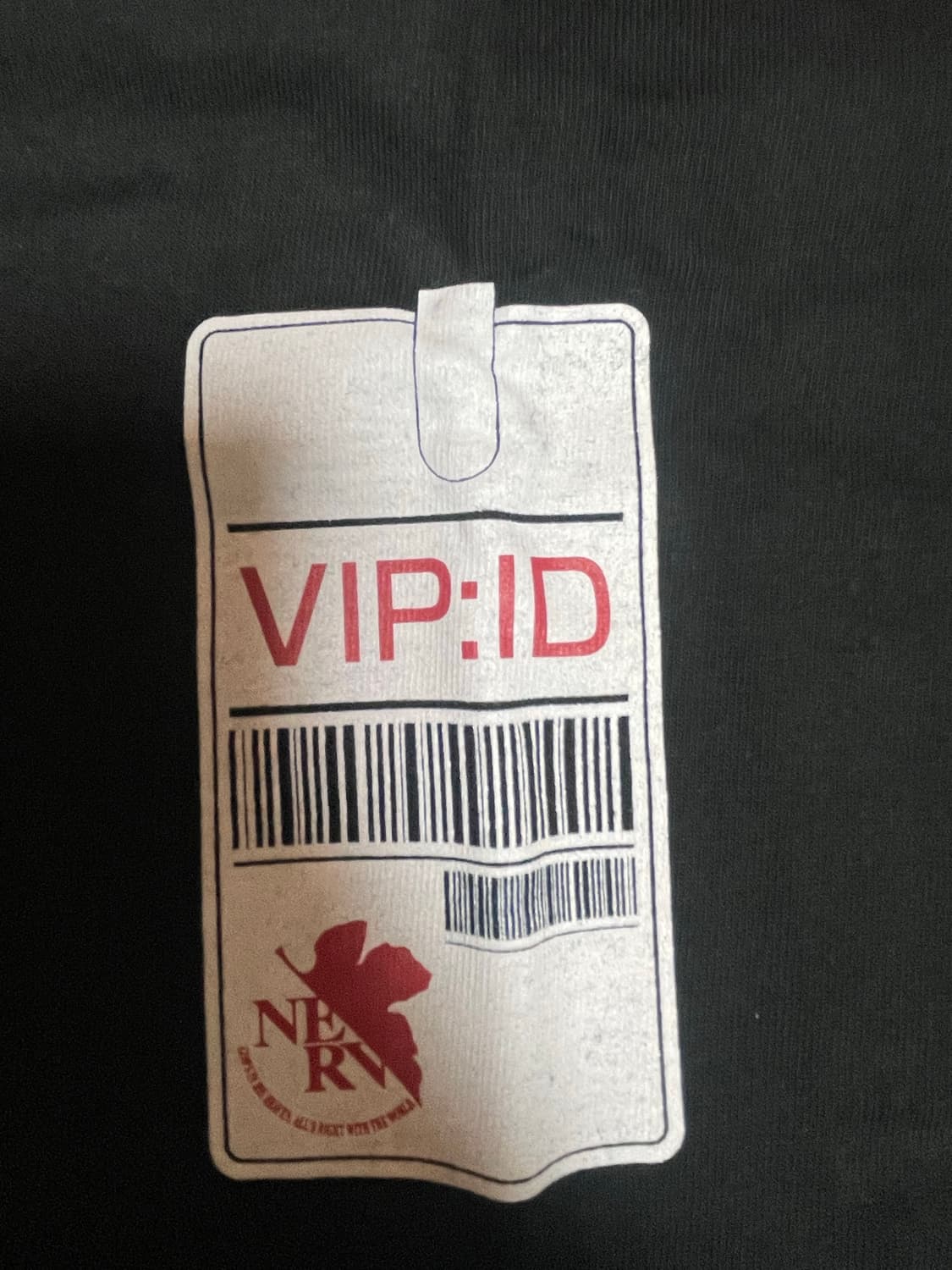 에반게리온 NERV VIP ID 티셔츠 상품이미지2
