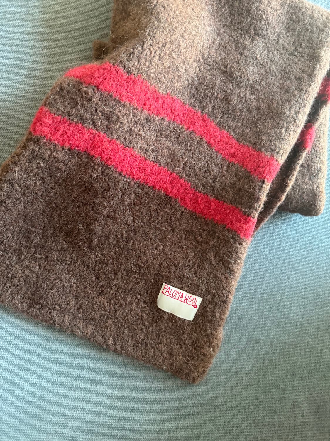 팔로마울 브라운 머플러 스카프 상품이미지2