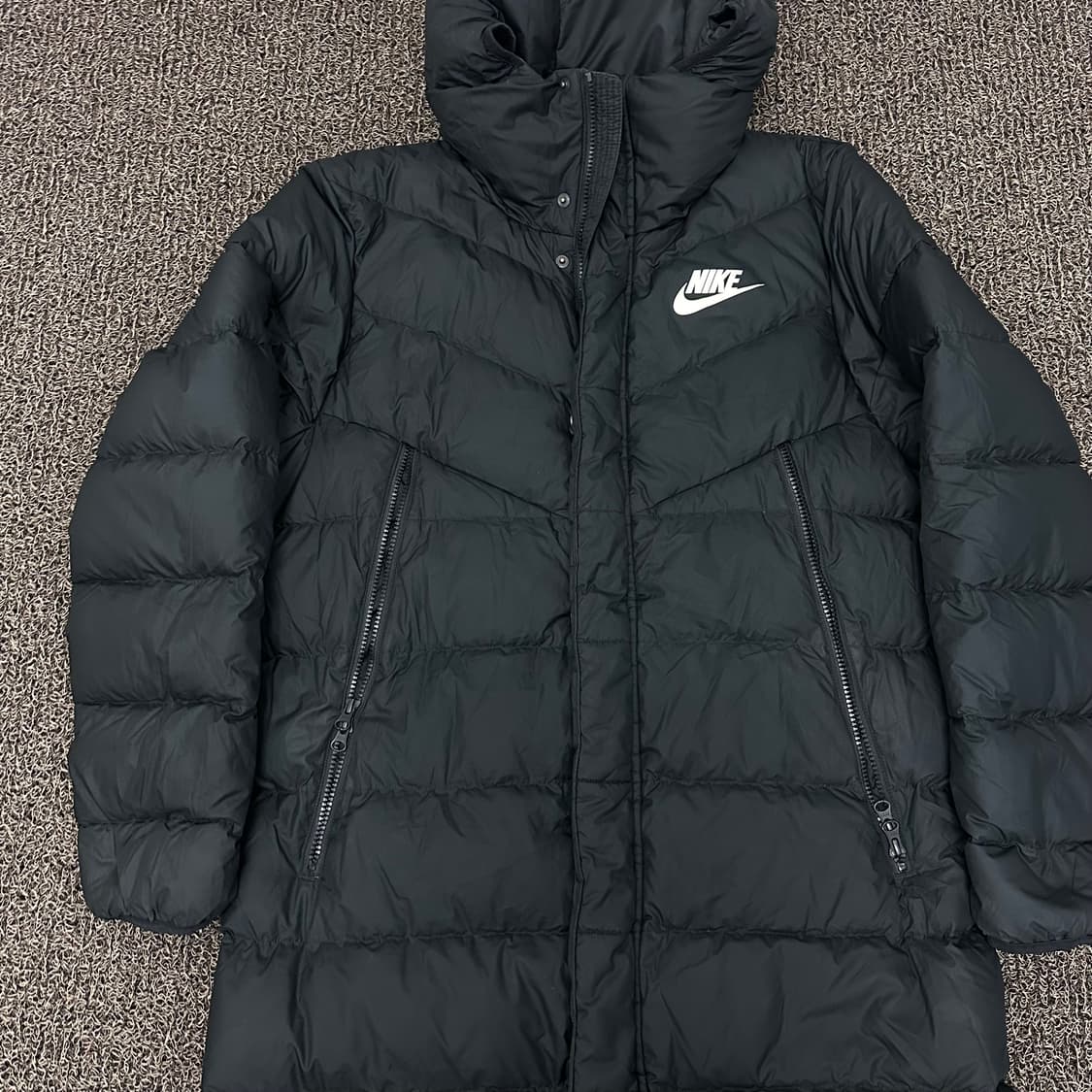 NIKE 나이키 덕다운 롱패딩 블랙 M 상품이미지2