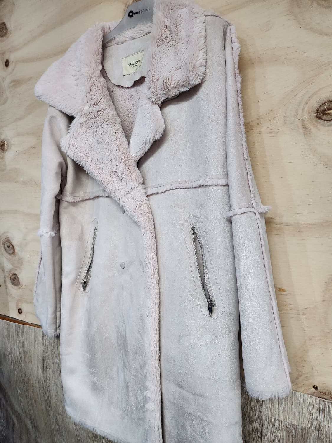 34) VAN AKE 퍼 무스탕 코트 상품이미지2