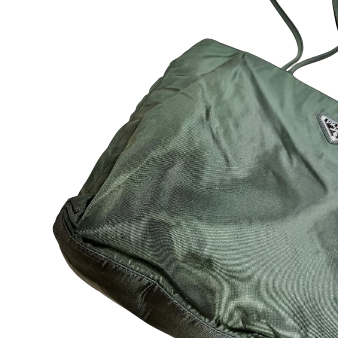 프라다 다크 그린 포코노 토트백 상품이미지5