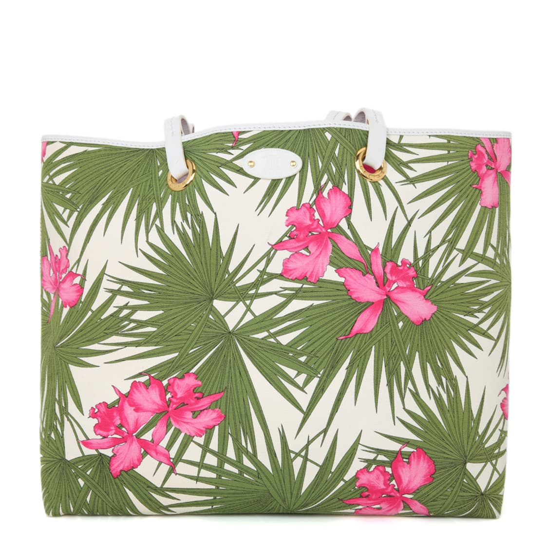 셀린느 보태니컬 숄더백 그린 플라워 카바스 쇼퍼 상품이미지5