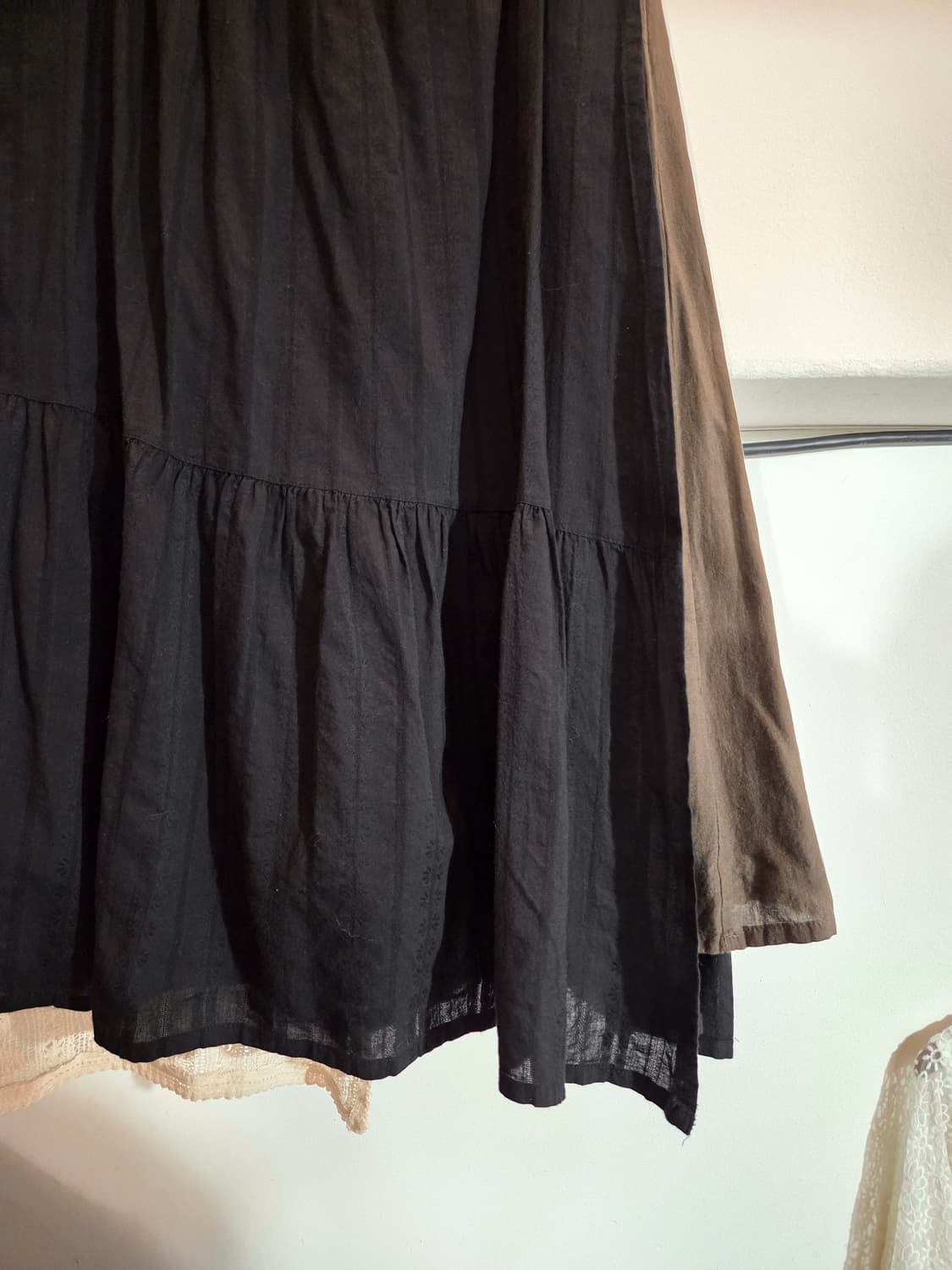 트임 포인트 롱스커트 상품이미지3