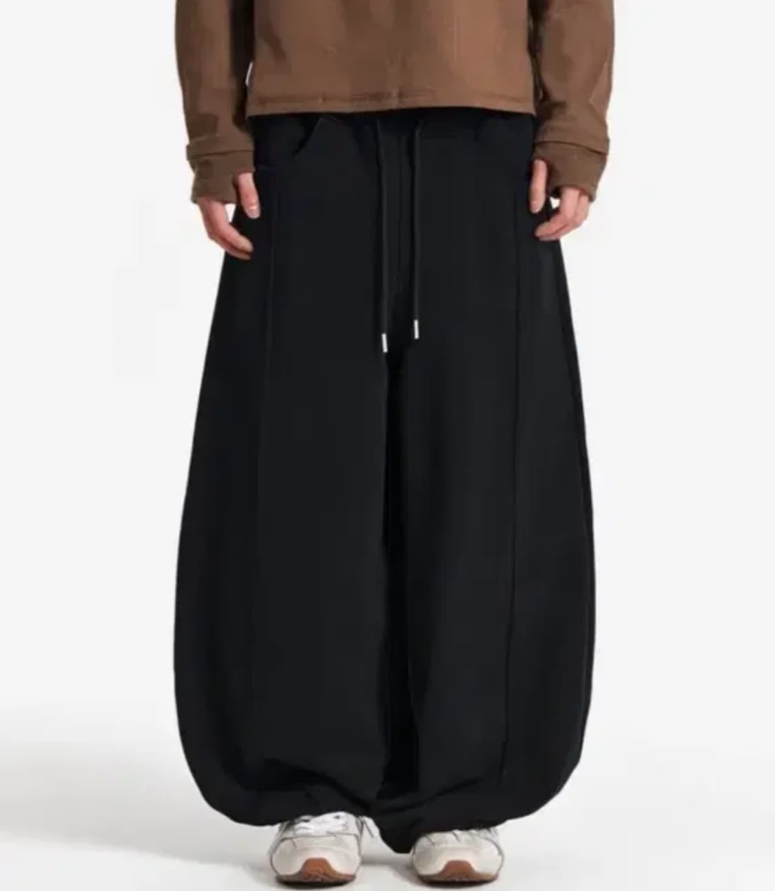 기철 벌룬팬츠 트레이닝 스웻팬츠 BALLOON SWEAT  BLACK s 상품이미지1