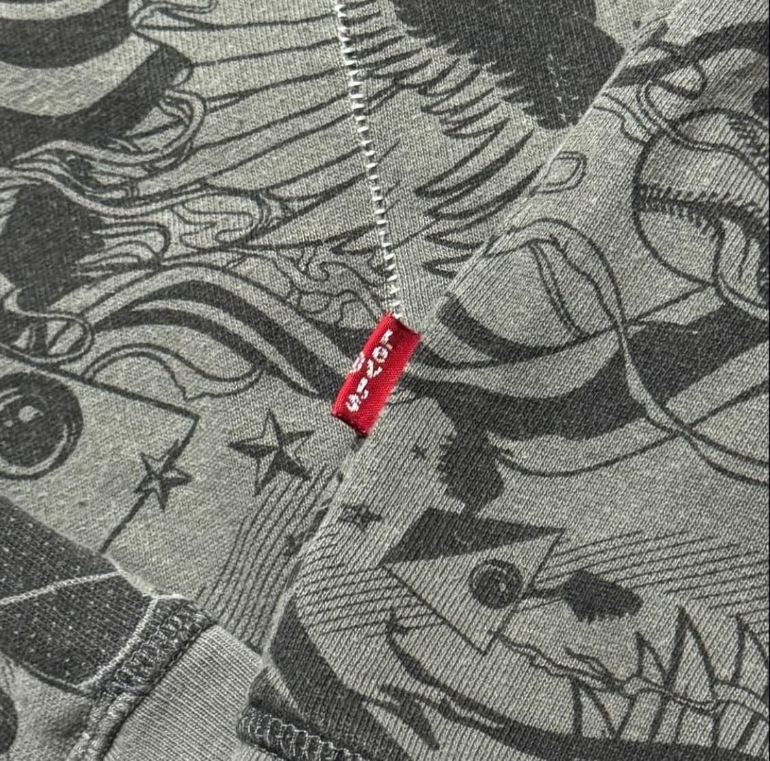 [리바이스 엔지니어드]LEVI'S Engineered 이글 패턴 후드집업 상품이미지5