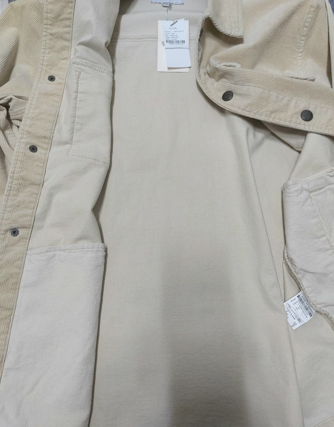 닉스 골덴 스판 아우터형 셔츠 110 상품이미지6