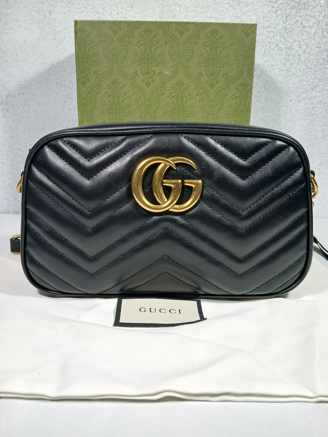 구찌 마몽 마틀라세 크로스백 스몰 447632 상품이미지7