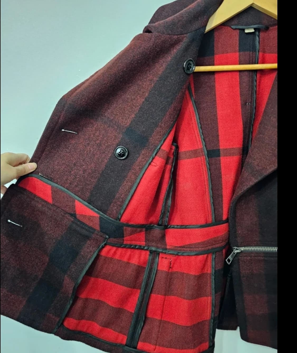 버버리 브릿 모직 자켓 코트 ~55반 상품이미지5