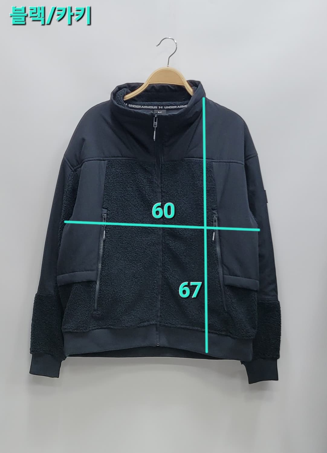 언더아머 UA 미션 인슐레이티드 자켓 / 남 XL 블랙
 상품이미지10