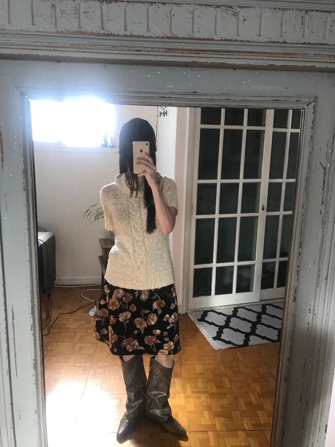 vintage high neck knit  상품이미지7