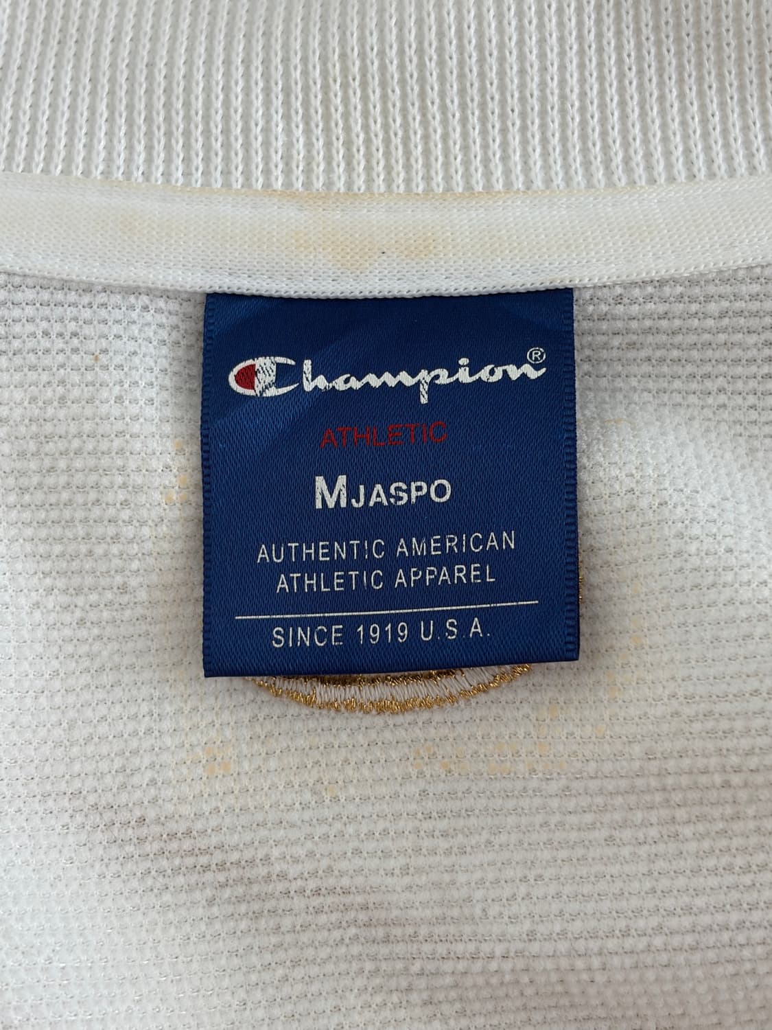 챔피온 화이트 골드 져지 상품이미지2