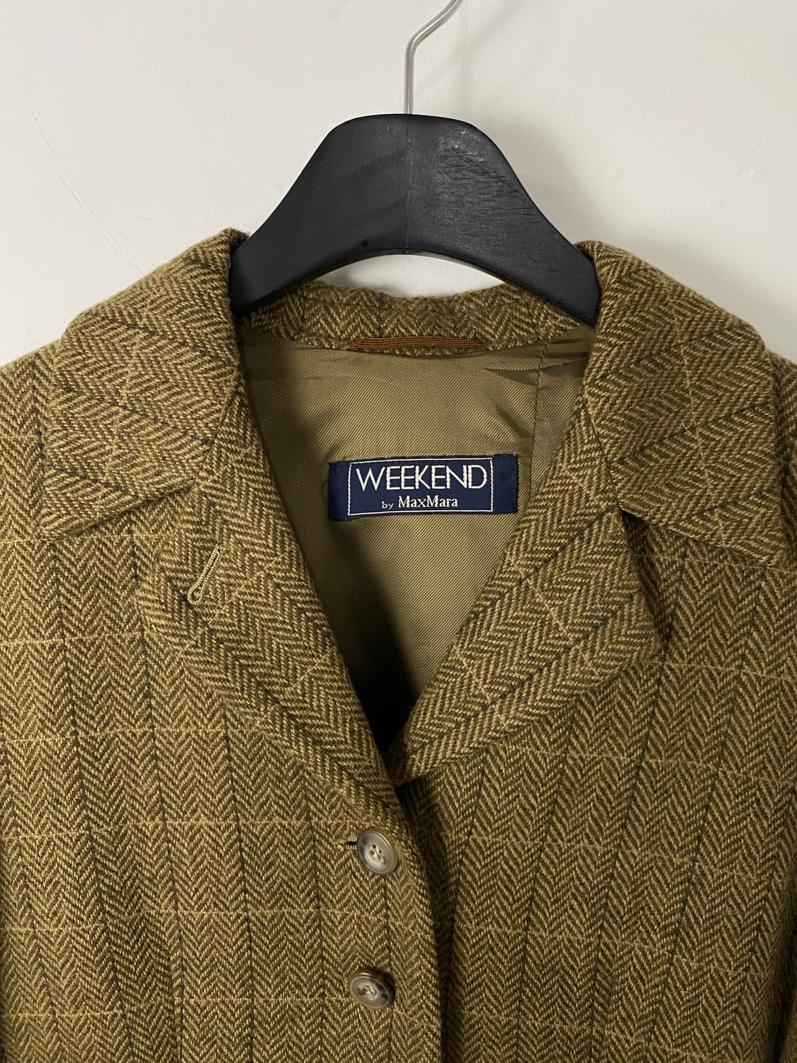빈티지 MAX MARA WEEKEND LINE 트위드 울 자켓 상품이미지2