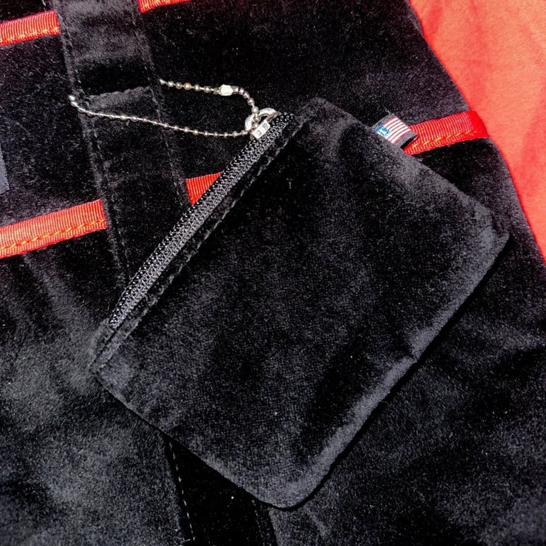 Polo Jeans 폴로진스 벨벳 토트백 상품이미지3
