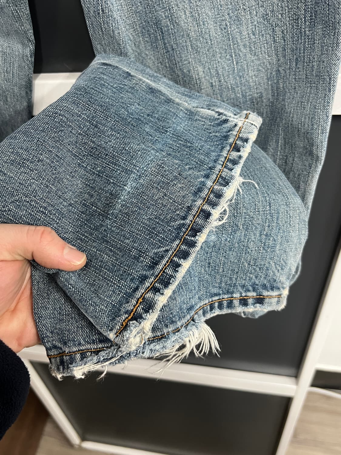 00s Levis 리바이스 577 부츠컷 나팔핏 데님 팬츠 상품이미지3