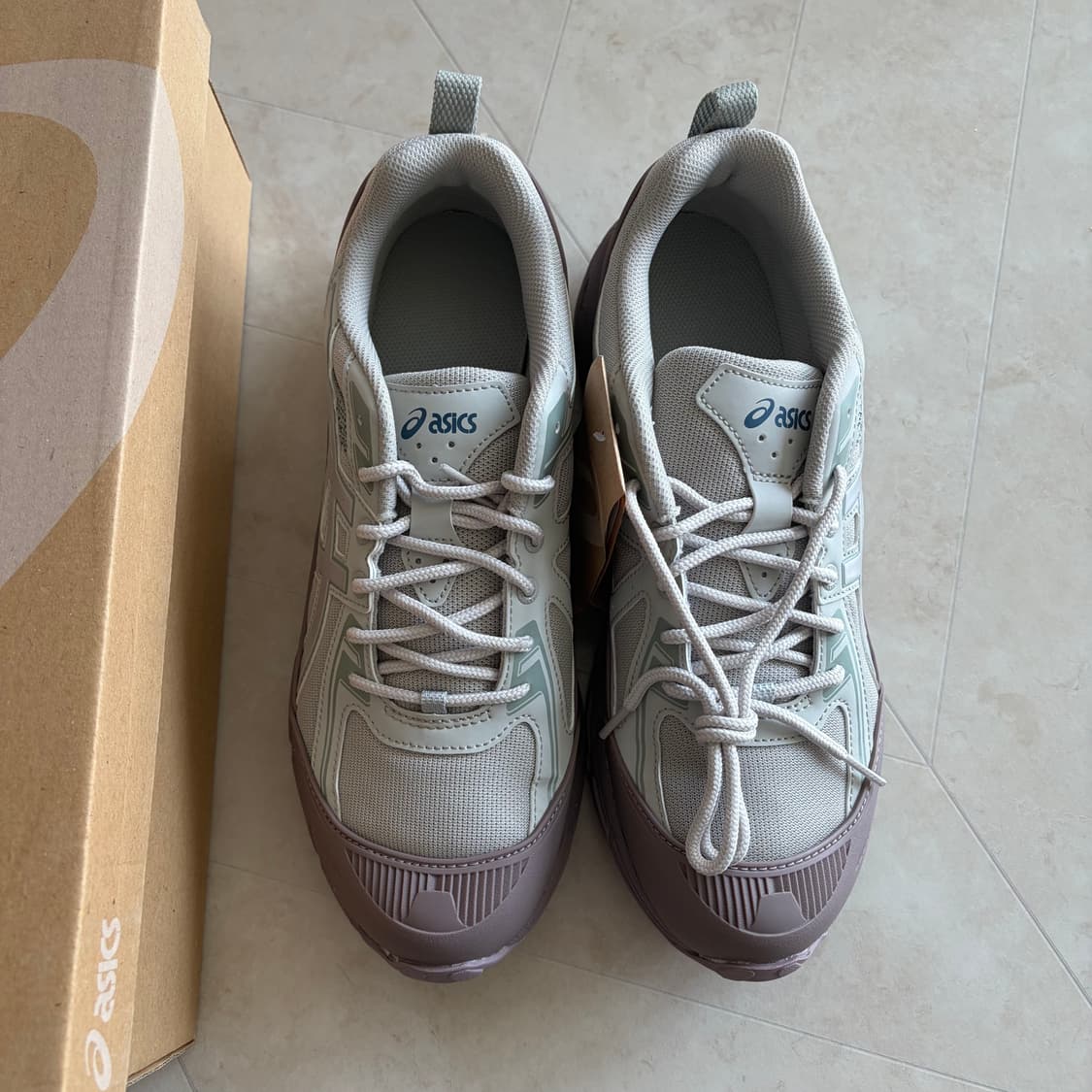 새상품(280) 아식스 젤 벤쳐 6 쉴드 모브 그레이 오이스터 그레이 상품이미지2