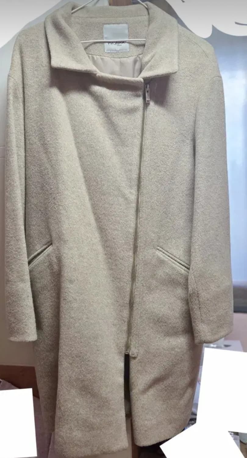 zooc 베이지색 코트(모90) 10.0 상품이미지2