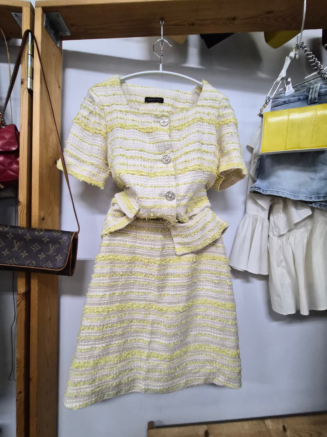 여름 트위드 셋업 상품이미지1