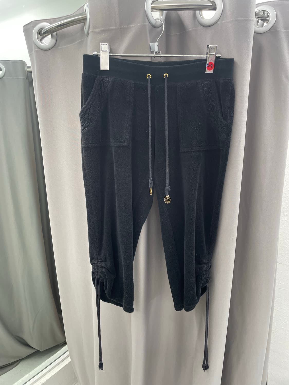 쥬씨꾸뛰르 7부 타월 트레이닝 팬츠 상품이미지1