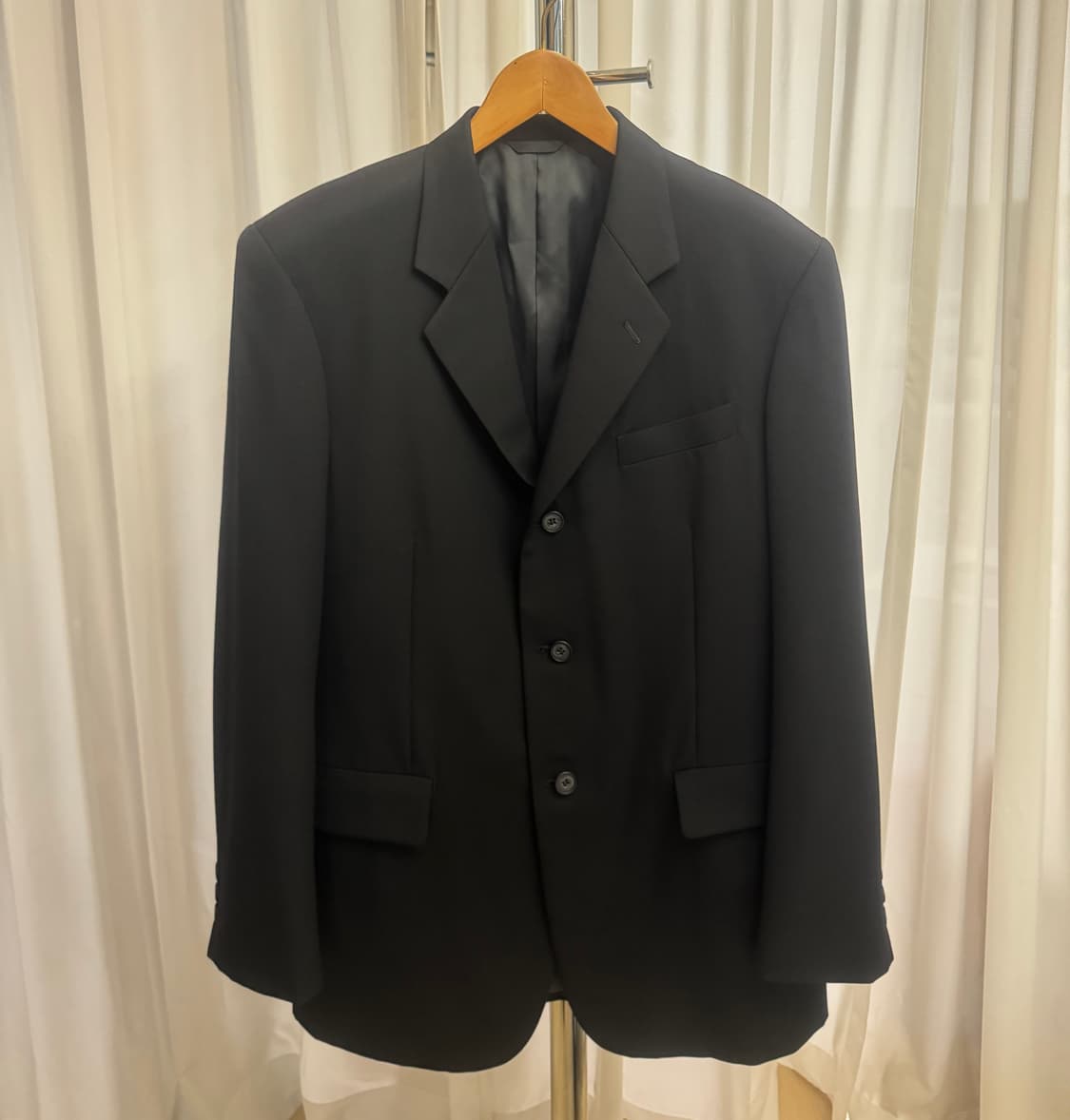 aar durbanx 요지야마모토 블랙 블레이져 상품이미지2