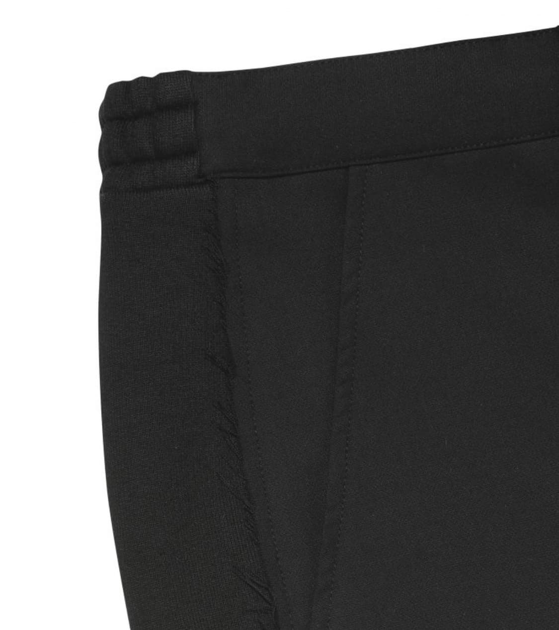 (L)MJD / CONTRAST WIDE SWEAT PANTS BLACK 상품이미지3