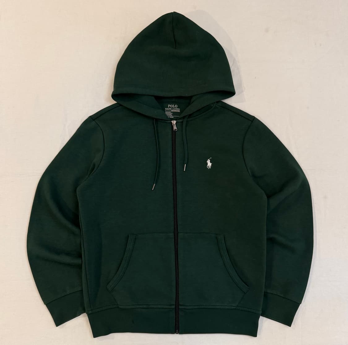 희귀컬러) 폴로 랄프로렌 신형 후드집업 말차 그린 화이트포니 상품이미지1