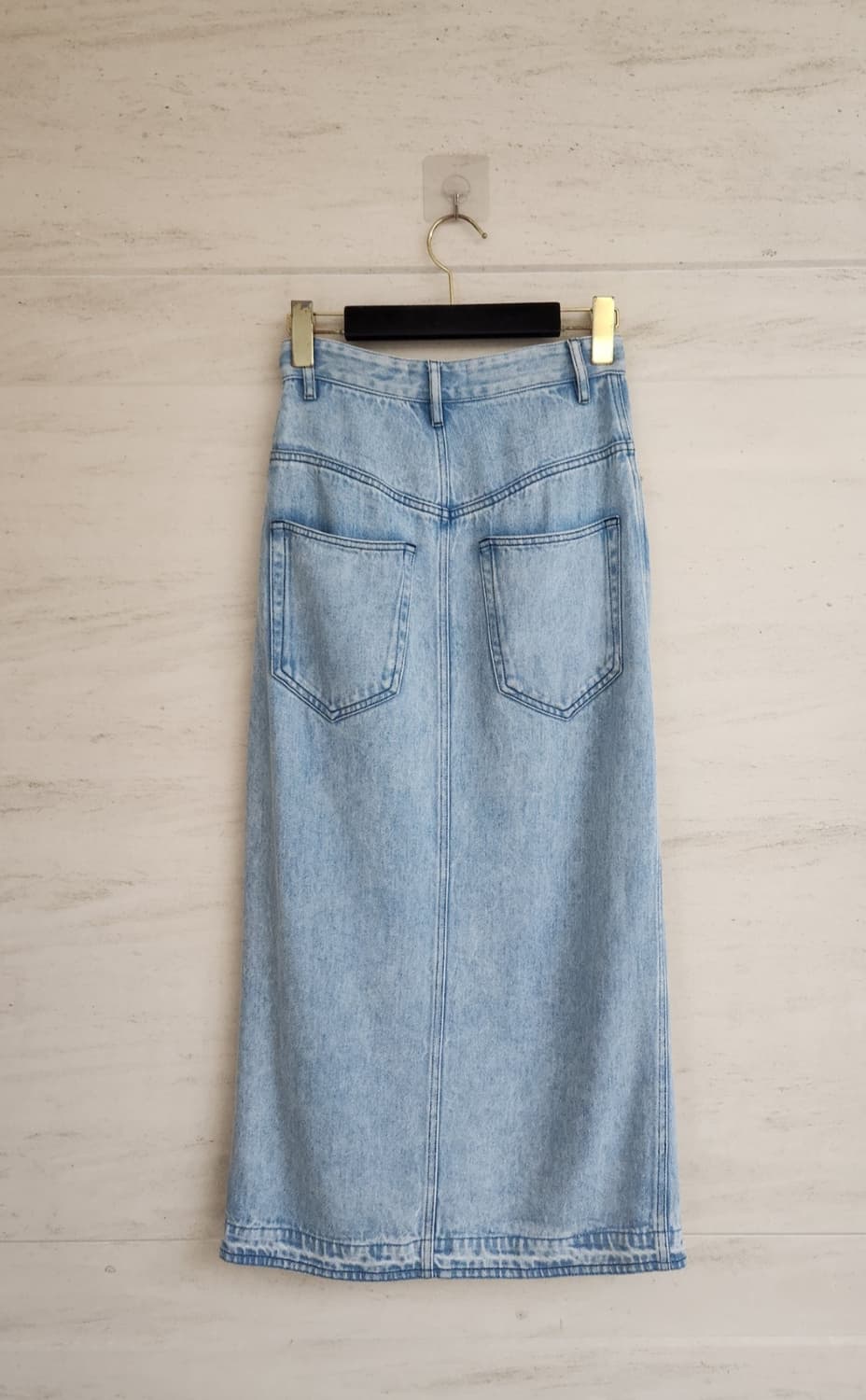 이자벨마랑 에뚜왈 데님 미디 스커트 44사이즈 상품이미지7
