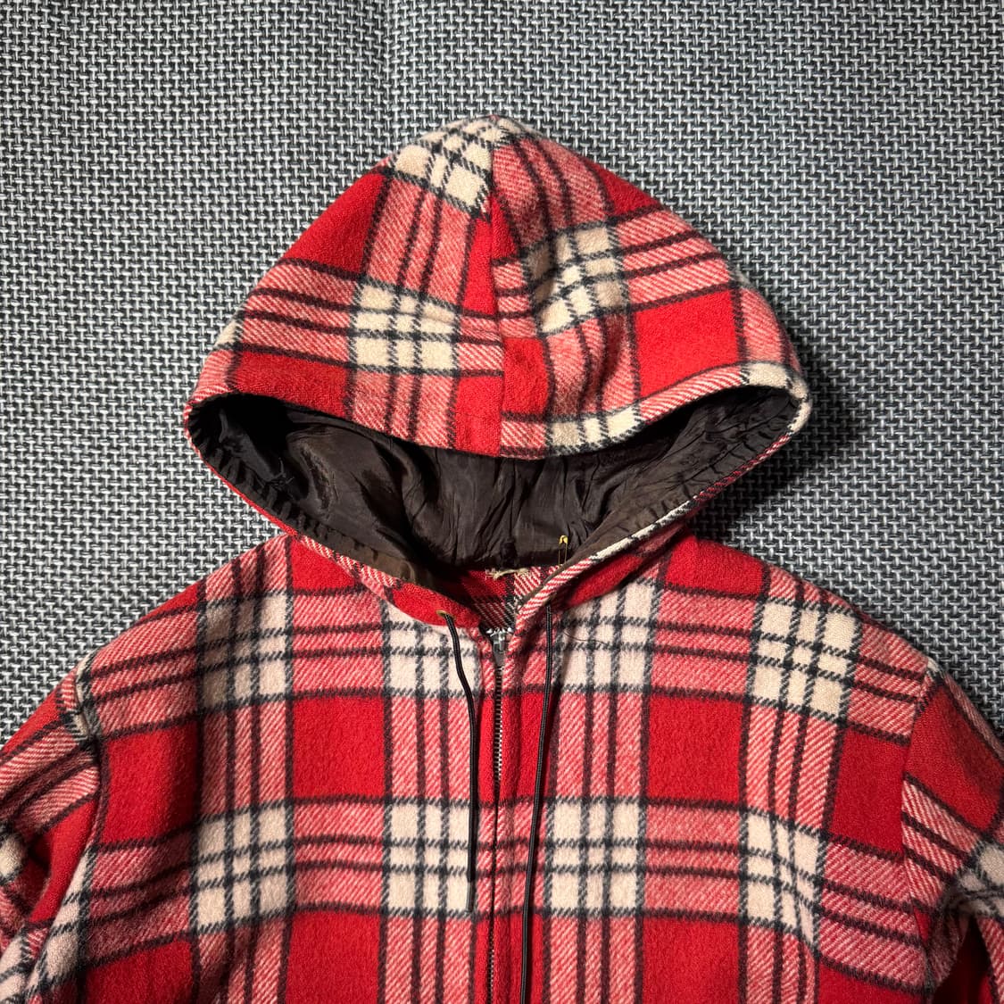 80s 빈티지 울 코트 자켓 레드 ( 105/OLD-8325 ) 상품이미지2