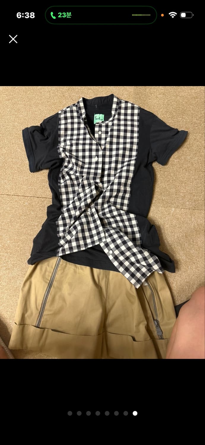 폴스미스 샤츠 레리어드 디테일 티셔츠  m  상품이미지5