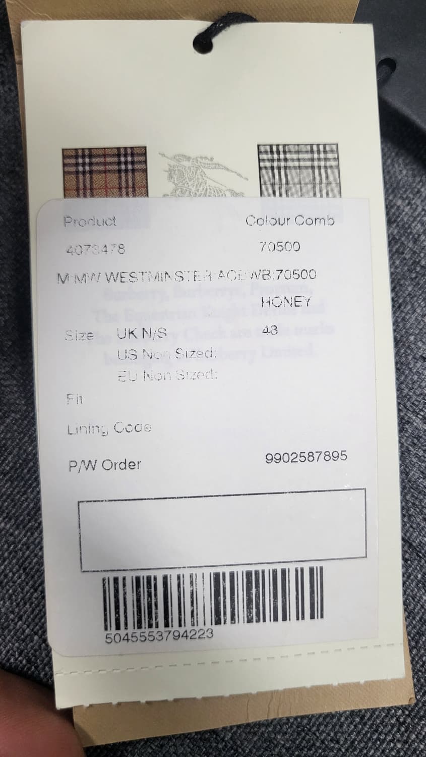 버버리 웨스트민스터 트렌치코트 허니 48 상품이미지7