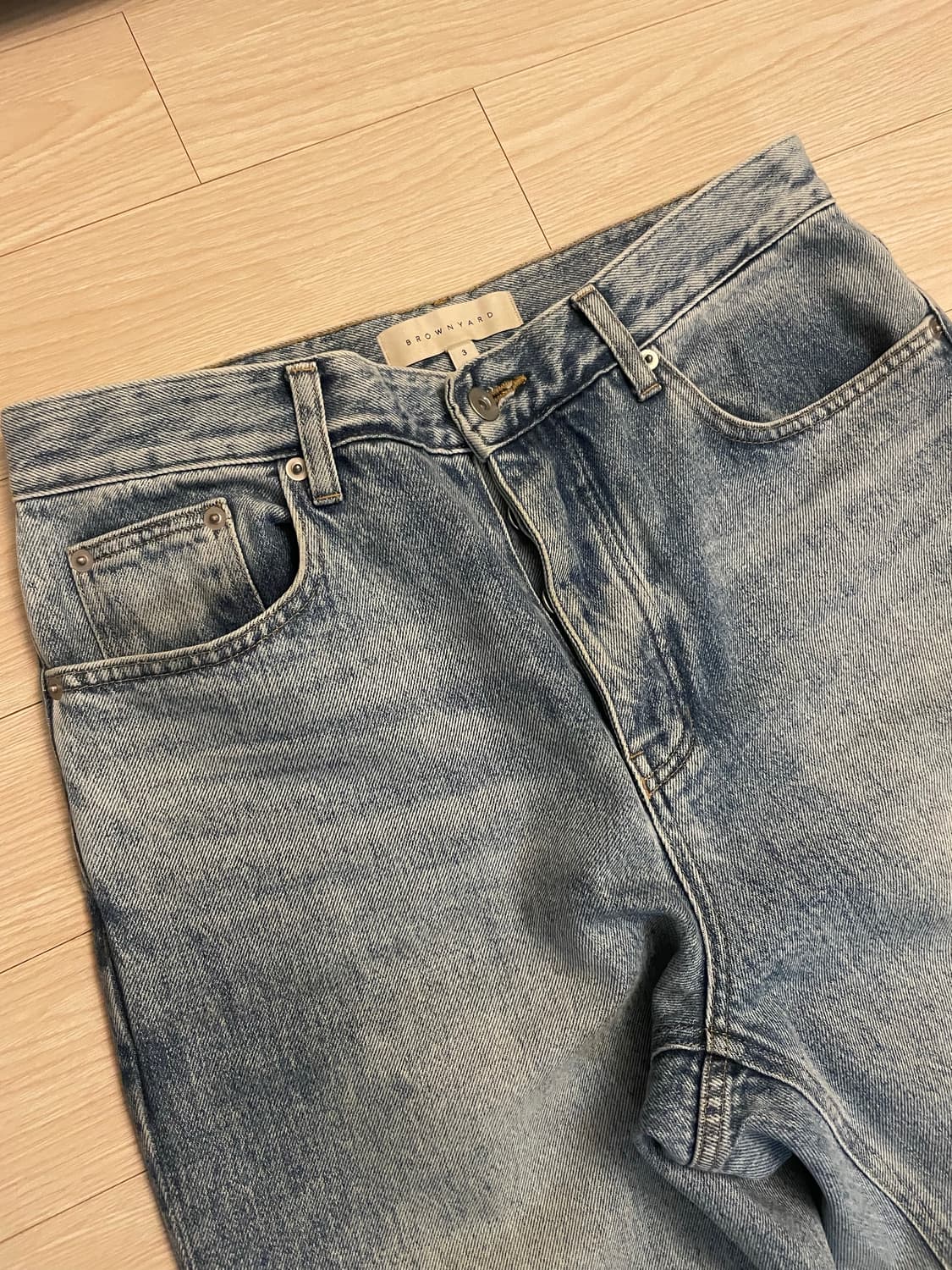 [3] 브라운야드 레귤러 데님 블루 상품이미지2