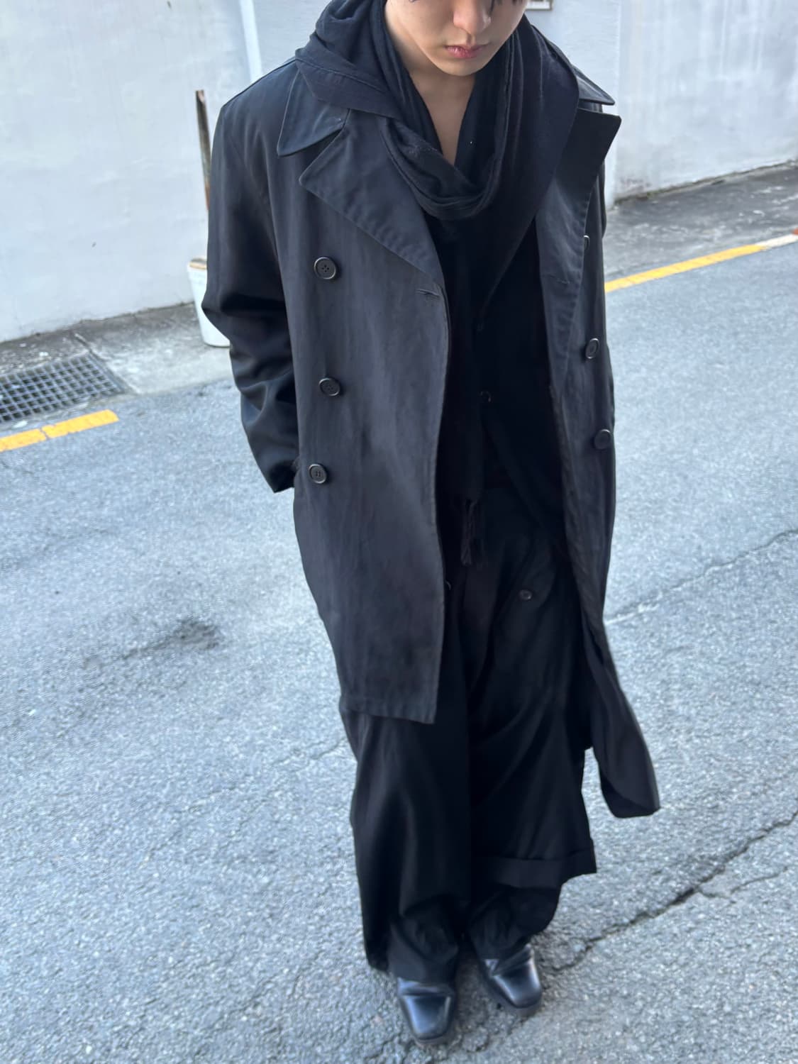 로프트 90‘s 트윌 더블 코트 상품이미지1